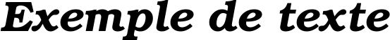 Image preview of font Barrero Times Bold