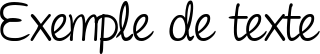 Image preview of font Fineliner Script