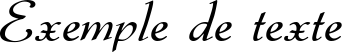Image preview of font Gabrielle