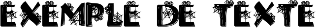 Image preview of font Halloween Spider