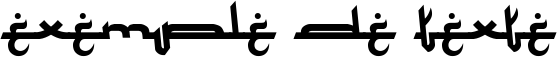 Image preview of font Mukadimah