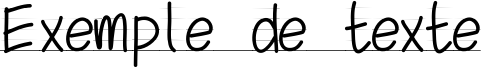 Image preview of font PW School Script