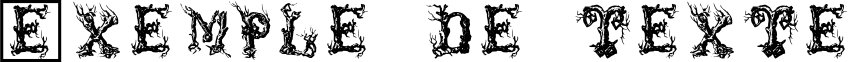 Image preview of font Tree Like