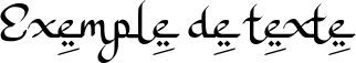 Image preview of font a Ahlan Wasahlan