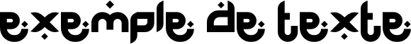 Image preview of font Barakallah