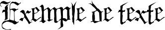 Image preview of font Black Night
