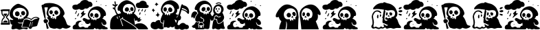 Image preview of font Blackhunter