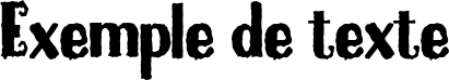 Image preview of font Blackmilles