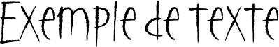 Image preview of font Bleakfall Demo