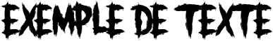 Image preview of font BLEEECH