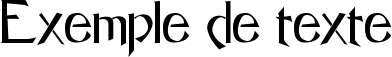 Image preview of font Caligo