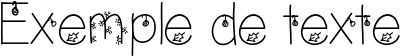 Image preview of font ChristmasEve