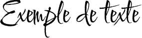 Image preview of font Comforter Brush