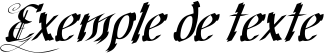 Image preview of font Cretino