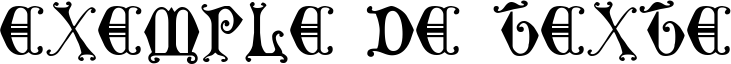 Image preview of font Curled Serif