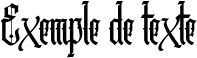 Image preview of font Cydonia