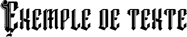 Image preview of font Dark Magic