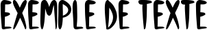 Image preview of font Dark Misery