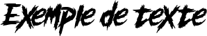 Image preview of font Darkmode Regular