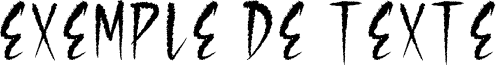 Image preview of font Darkside Shadow