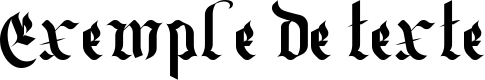 Image preview of font Darkslayer