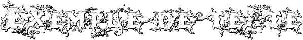 Image preview of font DarkWoodBeveled
