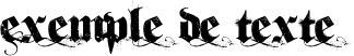 Image preview of font Dirt2 SoulStalker