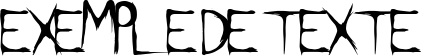 Image preview of font DirtyFeature