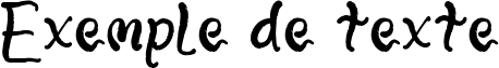 Image preview of font Drakula Manja