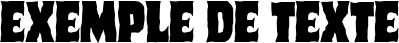 Image preview of font Dusk Demon Rotated
