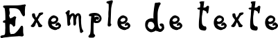 Image preview of font Espen Halloween