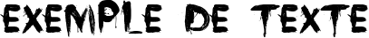 Image preview of font DK Face Your Fears