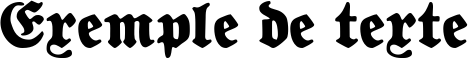 Image preview of font Fette National Fraktur