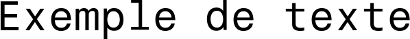 Image preview of font Fragment Mono