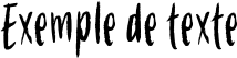 Image preview of font Gorla