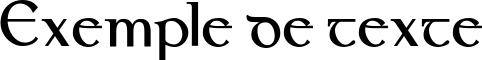 Image preview of font Gaeilge