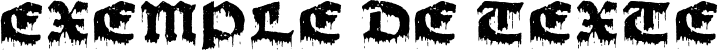 Image preview of font Gore Regular