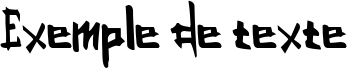 Image preview of font Halloween