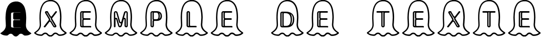 Image preview of font Halloween Ghost