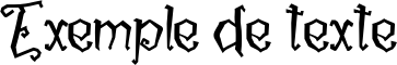 Image preview of font Halloween Secret