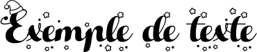 Image preview of font Hello Christmas