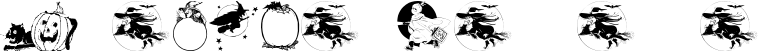 Image preview of font Helloween version 2