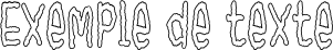 Image preview of font Horror Dream