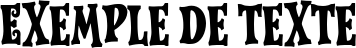 Image preview of font Horror World