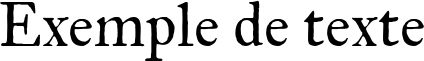 Image preview of font IM Fell Great Primer