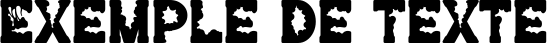 Image preview of font INFECTION