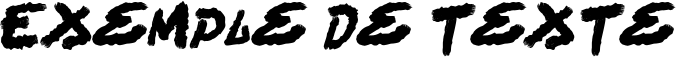 Image preview of font Jump Scare