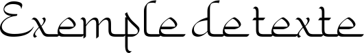 Image preview of font Kabyah