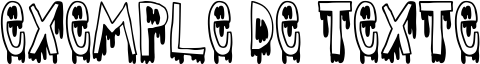 Image preview of font Kid nightmare
