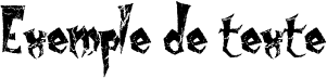 Image preview of font Kreepy Krawly